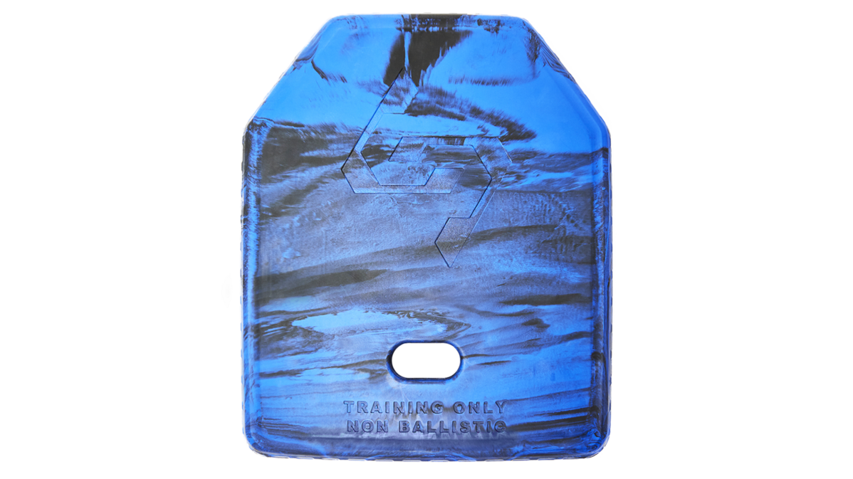 Armor Australia Rubber Training Plate pair - Blue (weight 3.97kg